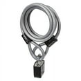 thumbnail image 2 of Sunlite Key Lock & Cable Lock Sunlt Cbl 8mmx6f W/pad-key Coil Sil, 2 of 2