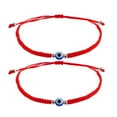 thumbnail image 5 of 2 pulseras de mal de ojo para mujeres, pulsera de protección infantil para hombres, pulsera de Nazar de joyería de mal de ojo de energía negativa, pulsera de hilo rojo para protección   JM, 5 of 5