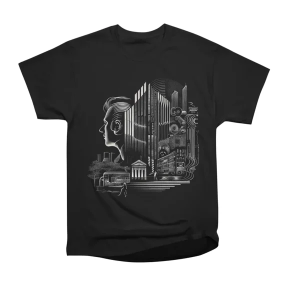 Big City Music T-Shirt Tee Gift For Him Merch For Her Apparel For Friend
