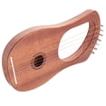 thumbnail image 1 of 7 String Lyre Harp, Portable String Harp, Rosewood Gift For Friends Kids Children, 1 of 8