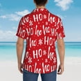 thumbnail image 4 of Kll Men'S Hawaiian Shirt Short Sleeve Button Down Beach Shirts-Hohoho, 4 of 7