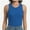 Blue, variant on Women Tank Tops Summer Sleeveless Basic Cami Top Shirt Slim Racerback Blouses