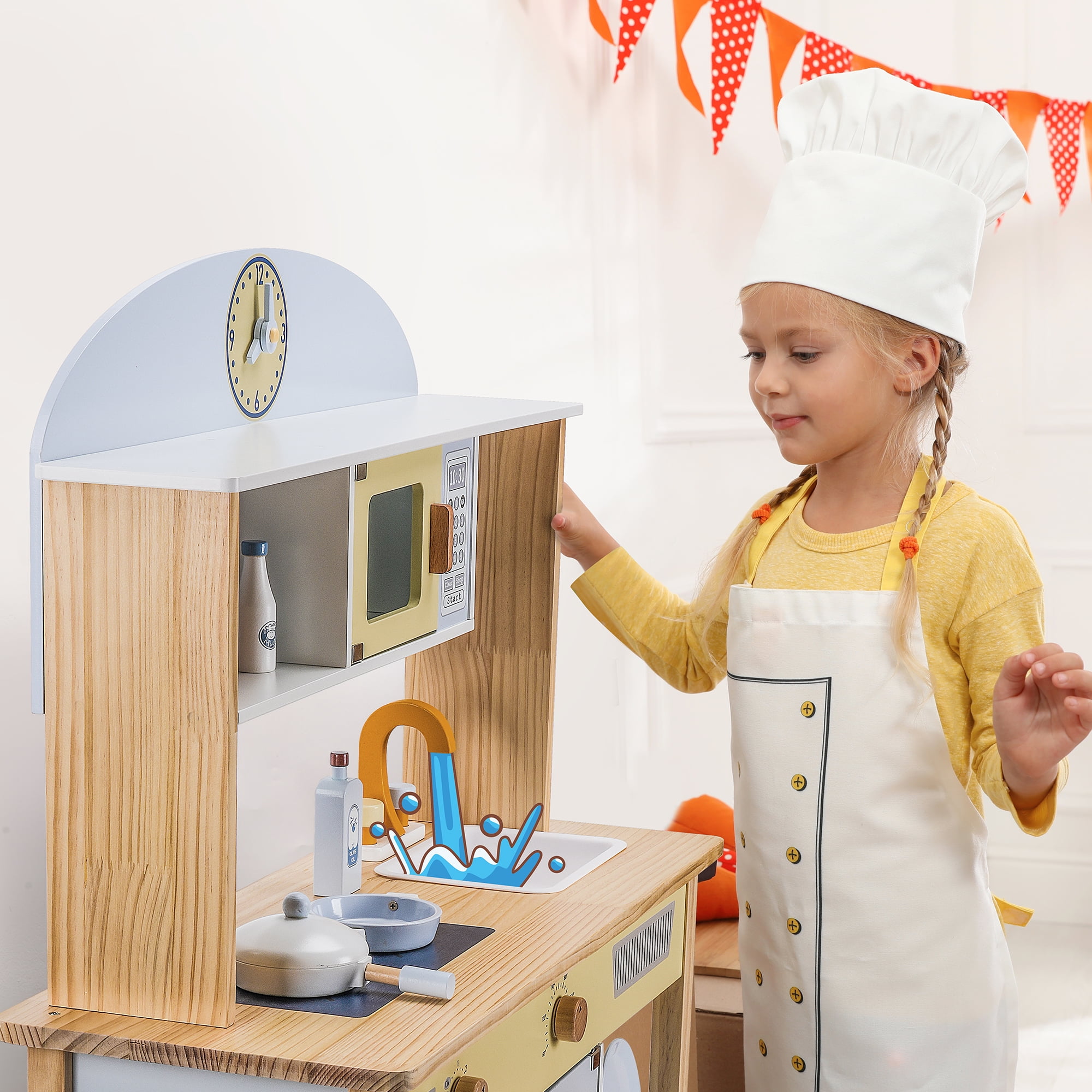 Deluxe Wooden Kmart Kid Kitchen Play Kmart Kitchen Set Toys Kmart