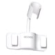 thumbnail image 2 of Yuarrent Soporte de ducha Universal sin ventosa soporte de cabezal de ducha sin perforaciones soporte de baño ajustable rotación de 360 Juegos de accesorios de baño, 2 of 6