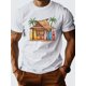 thumbnail image 1 of Relaxed Fit Hut Surfboards G500 Premium Cotton Men's T-Shirt - Soft, Breathable, Comfortable Wear for Casual Style - Ideal for Surfing, Beach, and Outdoor Activities, 1 of 3