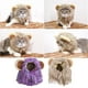 thumbnail image 3 of Methold Peluca de melena de león suave y cómoda para perros y gatos, peluca bonita de melena de león para gato de Halloween, fácil de usar Ropa para mascotas marrón M 32cm, 3 of 6
