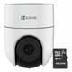 thumbnail image 1 of Kit Cronos Camara Ezviz PTZ H8c-plus-64 Pt Wifi 2Mp 360° Con Detección Humana Y Seguimiento Inteligente Ideal Para Uso Exterior Colores En Oscuridad Micro Sd De 64gb Audio De Bidireccional Cs-h8c, 1 of 8