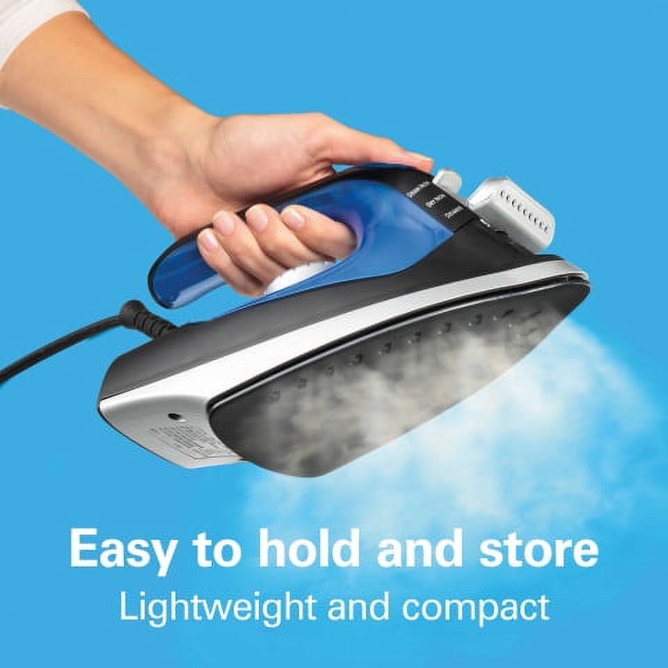 Hamilton Beach 2 in 1 Iron and Steamer, Model 14525 - Walmart.com