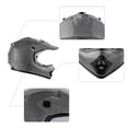 thumbnail image 2 of TCMT DOT Motorcycle Helmet for Kids Carbon Fiber with Goggles & Gloves for Atv Mx Motocross Offroad Street Dirt Bike Youth XL Size, 2 of 12