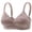 Coffee—Bras for Women, variant on Lace Bras for Women No Underwire Push Up Bra Full Coverage T-Shirt Bralettes Comfort Lined Bralette Brasier Pink XXXL