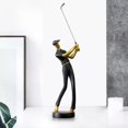 thumbnail image 5 of Baoblaze Golf Figurine Art Decorative Resin Arts for Living Room Home Golf Lover Gift Black A, 5 of 7