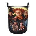 thumbnail image 1 of Cesta de almacenamiento grande Hocus Pocus, cesto para ropa sucia, baño, decoración del hogar, cesto de almacenamiento redondo plegable, cesto para niños y niñas, cajas, ropa S, 1 of 8