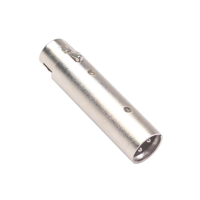 Zinc Alloy 3 Pin Male to Audio Heads 5 Pin XLR Female Audio Adapter Connector