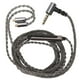 thumbnail image 1 of Cable de actualización de auriculares, Control de volumen multifuncional, función de micrófono, Cable de auriculares para SE846 SE535 UE900, 1 of 5