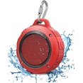 thumbnail image 1 of Altavoz Bluetooth impermeable para exteriores, mini altavoz inalámbrico portátil para ducha con subwoofer, graves mejorados, micrófono incorporado para deportes, piscina, playa, senderismo, camping, 1 of 6