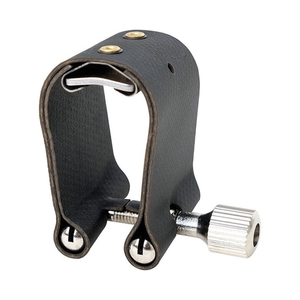 Clip de sujeción Advancent para saxofón Abrazaderas flexibles profesionales Accesorios para instrumentos musicales Negro