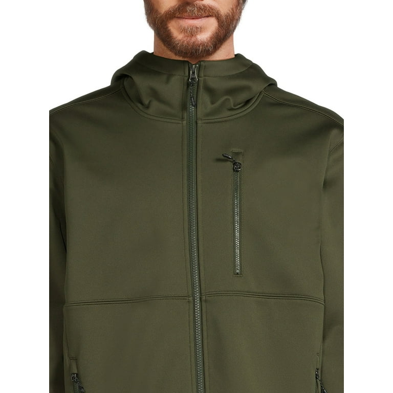 Swiss Tech Men's Hooded Softshell Jacket, Sizes S-3XL Swiss Tech Men's Hooded Softshell Jacket, Sizes S-3XL