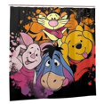 thumbnail image 2 of Winnie The Pooh Eeyore Shower Curtain 72x72 In With Snap Liner Waterproof Polyester Shower Curtain Bathroom, 2 of 9