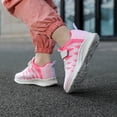 thumbnail image 5 of Quealent Toddler/Little Kid Boys Girls Shoes Running Sports Sneakers Pink for Size 1, 5 of 9
