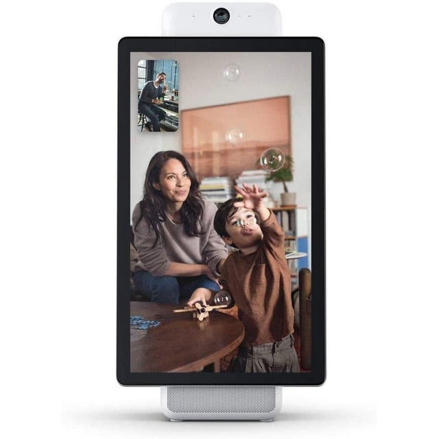 Portal de Facebook Plus 15.6 Pantalla Táctil con Alexa Blanco