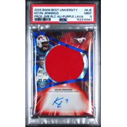 Graded 2025 Bowman Best University Prospect JMB RLC Purple Lava Auto Kevin Jennings KJE #40/75 PSA 9