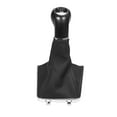 thumbnail image 1 of Cubierta de palanca de cambios en cuero negro para Opel Astra Corsa GTC 2005-2010 - Incluye funda protectora contra polvo, 1 of 6