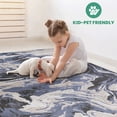 thumbnail image 4 of PAYAS Collection 6X9 Abstract Area Rug,Blue, 4 of 4