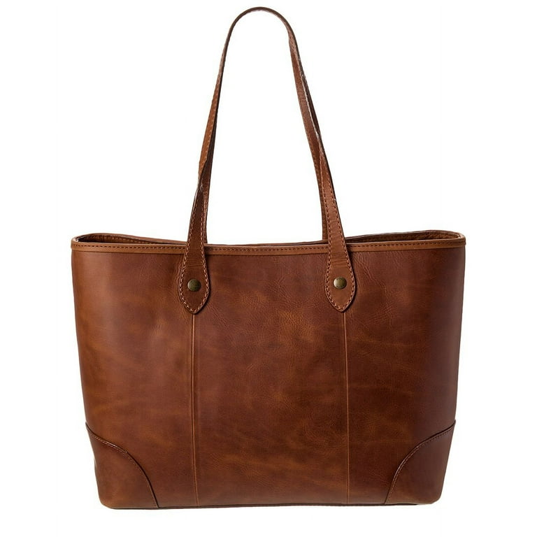 Frye Melissa Basket Woven Leather Shopper Tote Brown Walmart