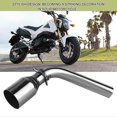 thumbnail image 3 of Motorcycle Exhaust MidPipe Middle Pipe Link Connect Adapter for MSX125 20132015, 3 of 4