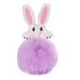 thumbnail image 1 of MAYUJIAA Cute Rabbit Shape Soft Key Ring Bag Pendant Key Chain Accessory Hanging Decor (Purple) SS311-65088, 1 of 2