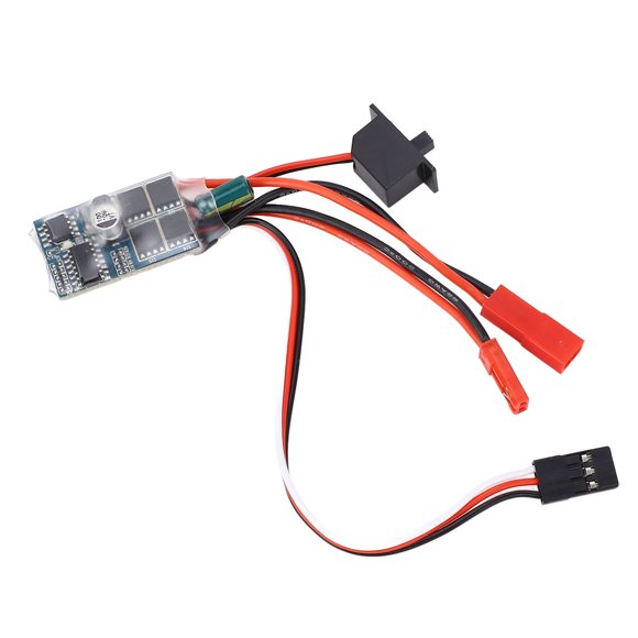 35A Brushed ESC, 5V/1A 45A Current 35A Brushed Speed Controller High Power for 130 180 260 280 380 Motor for 1/16 1/18 1/24 RC Cars Boats