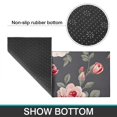 thumbnail image 6 of Pioneer Flower Floral Print Pattern Kitchen Rugs Sets Of 2,Anti Fatigue Kitchen Mat Rugs Non Slip Washable,Decorative Kitchen Floor Mats for Kitchen,Sink,Laundry,17"x30"+17"x47", 6 of 7