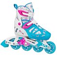thumbnail image 1 of Patines en línea Roller Derby Tracer para niñas, ajustables, azules, 1 of 5