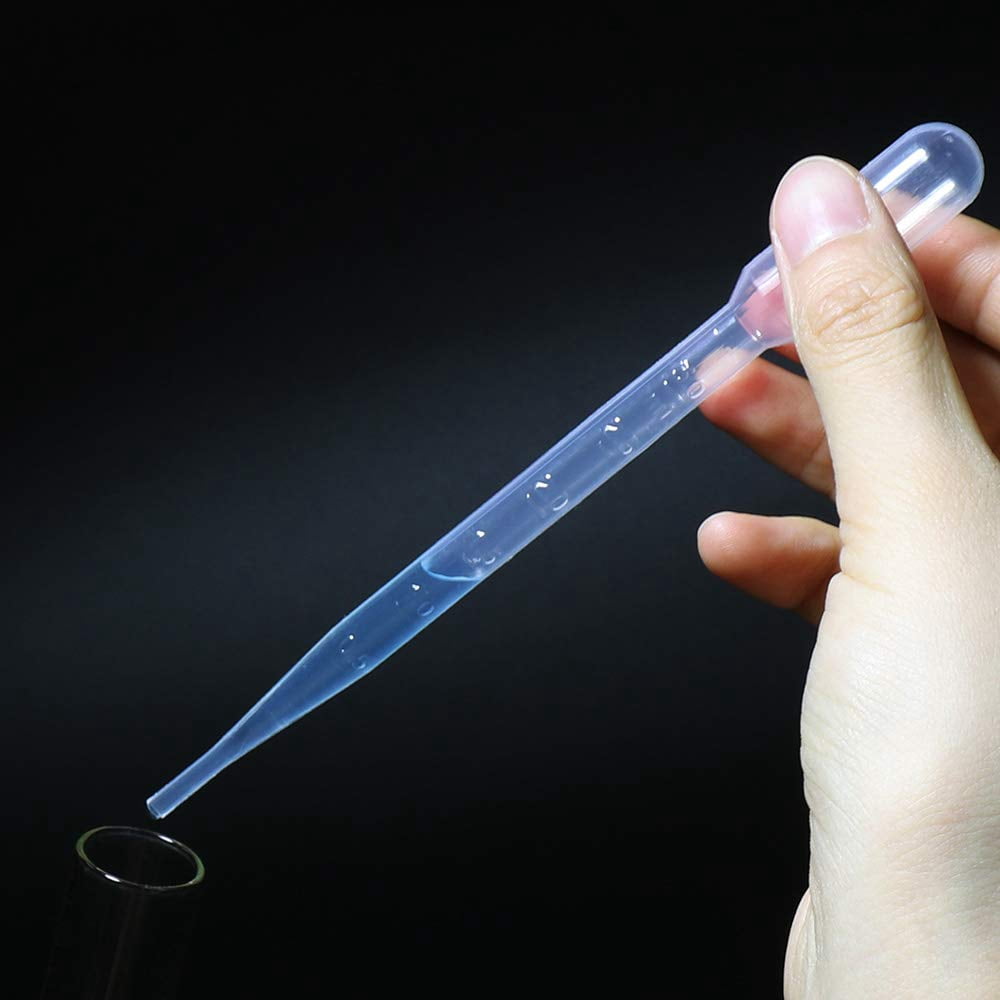 1/3/5/7/10ml Disposable Plastic Transfer Pipettes, Precise Dropper Suitable for Essential Oils Deployment,Science Laboratory, DIY Art