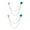 Green, variant on Quick Magnetic Trouser Cuffs Fasteners Clothing Clips Magnets with Chain