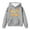 Grey, variant on Chenglor Halloween Hoodie Kids Girls Boys Winter Hooded Sweatshirt Warm Pullover With Pockets for Outdoor Activities Ages 4 14 Years Soft Cozy Casual Wear