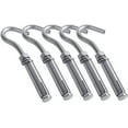 thumbnail image 3 of Stainless Steel Expansion Sleeve Anchor Screw Bolts,Expansion Bolts Pack of 5 M6 304 Stainless Steel Expansion Screw Open Cup Hook Archor Bolts Expansion Hook (Color : OneColor), 3 of 5