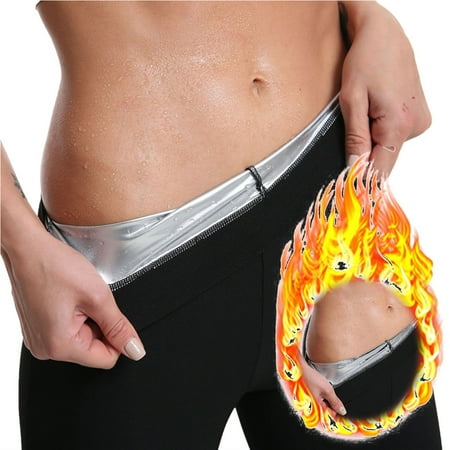 

Travelwnat Sauna Sweat Pants for Women Compression Slimming Weights Thermo Legging Workout Body Shaper Sauna Suit