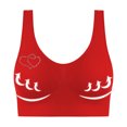 thumbnail image 2 of Bra for Women, Traceless Seamless One-Piece No-Steel-Ring Breathable Gathered Underwire-Free Design with Removable Padding and Wide Shoulder Straps, 2 of 7