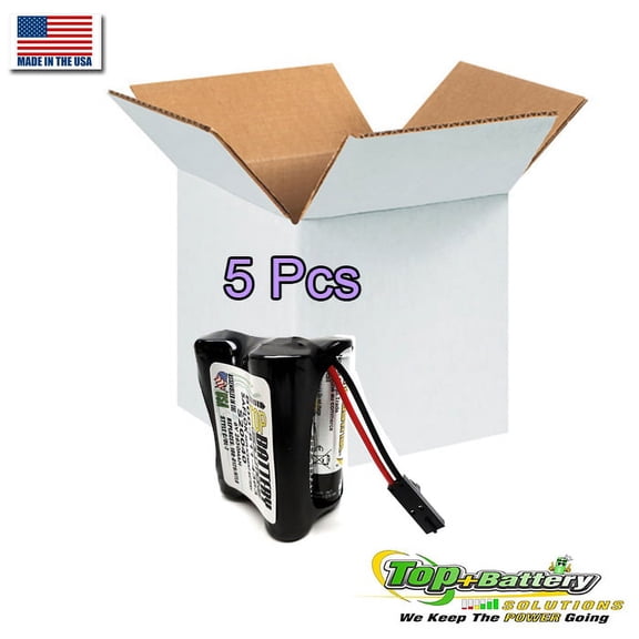 6 Volt DL-7 Door Lock Batteries For Saflok S20040 Interstate DRY5540 Qty.5