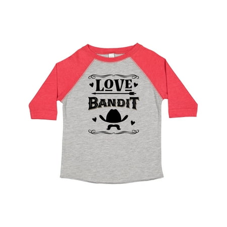 

Inktastic Valentines Day Boys Love Bandit Boys Toddler T-Shirt