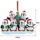 thumbnail image 2 of Árbol De Navidad Personalizado Pingüino Familia Adorno Diy Madera Manuscrita Decoración Colgantes Para Regalo De Navidad Speravity HA040828-03, 2 of 6