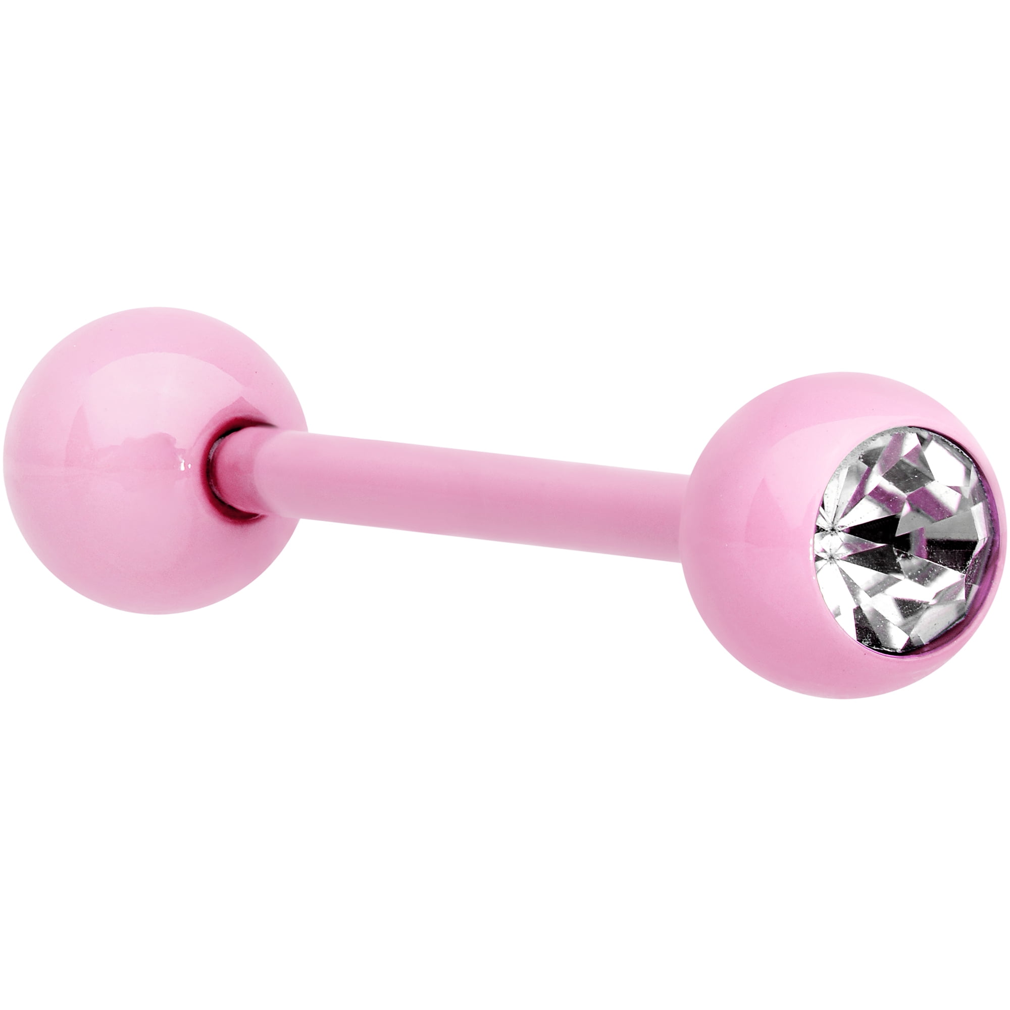 Clear tongue rings walmart sale