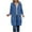 Blue, variant on idosla Women's Zip Up Hoodies Long Sleeve Fall Tunic Hooded Sweatshirt Oversized Fleece Jacket with Zipper Pockets (White, S)