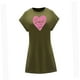 thumbnail image 3 of Vestido de verano para mujer, ropa, trajes, vestido ligero y suave con cuello redondo para viajes M, 3 of 7