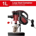 thumbnail image 2 of INSE Corded Stick Vacuum Cleaner, 18Kpa Powerful Handheld Vacuum with 600W Motor, 3-in-1 Multi-cyclone Filtration Lightweight Vacuum Cleaner for Home Carpet Hard Floor Pet Hair, 2 of 7