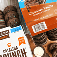 thumbnail image 4 of Catalina Crunch Chocolate Vanilla Keto Sandwich Cookies (2 Pack) 6.8oz Boxes | Keto Snacks | Low Carb, Low Sugar | Vegan Cookies, Plant Based Protein Cookies | Keto Friendly Foods, 4 of 6