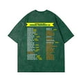 thumbnail image 3 of Chris Stapleton 2025 Tour Merch T-Shirt Short Sleeve Vintage Fashion green, 3 of 4