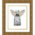 thumbnail image 1 of Ogren, Sarah 15x18 Gold Ornate Wood Framed with Double Matting Museum Art Print Titled - Cat Angel with Music Wings, 1 of 4