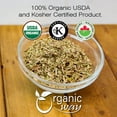 thumbnail image 3 of Organic Way Savory Leaf (Satureja hortensis) Cut & Sifted - Herbal Tea | European Wild-Harvest | Organic & Kosher Certified | Non GMO & Gluten Free | USDA Certified | Origin - Albania (1/2LBS / 8Oz), 3 of 9
